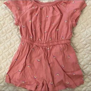 Pink toddler Romper